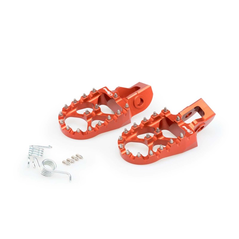 PUIG REPOSE-PIEDS OFF-ROAD KTM 1090 ADVENTURE 17-18 ORANGE