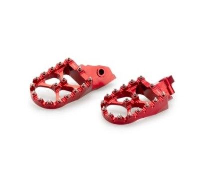 puig poggiapiedi off road per bmw f700 gs 12 17 rosso
