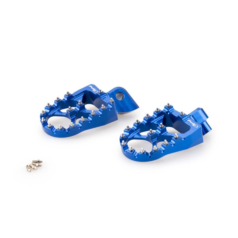 PUIG REPOSE-PIEDS OFF-ROAD YAMAHA TENERE 700 20-23 BLEU