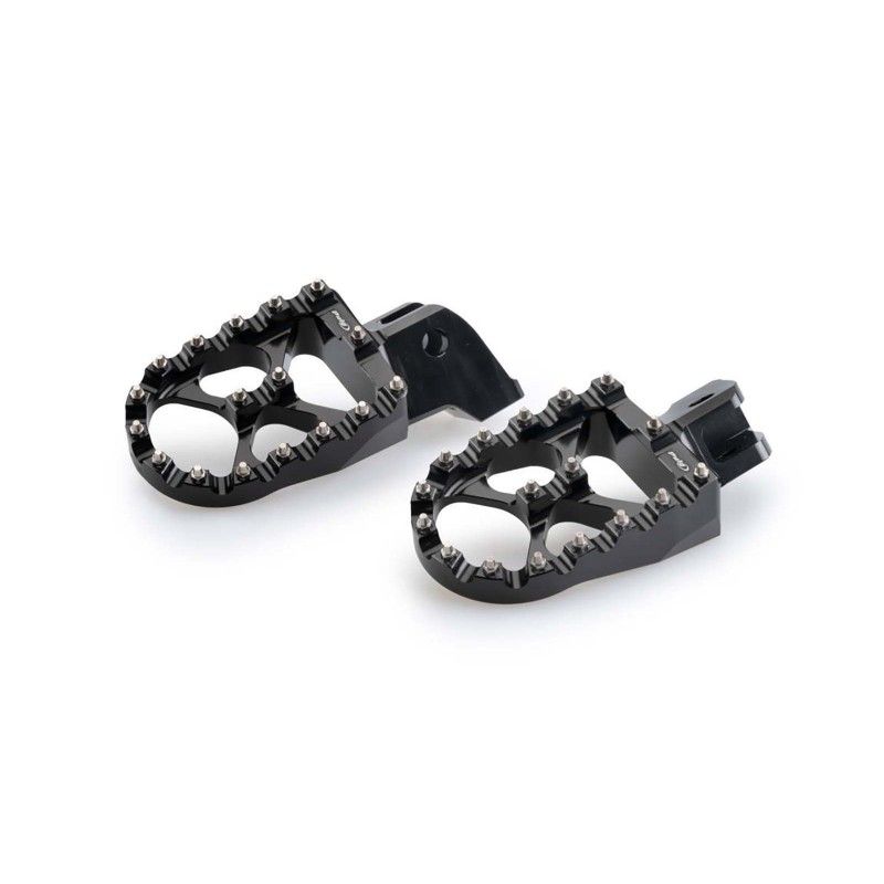 puig poggiapiedi off road per triumph tiger 1200 explorer xc xr xrx xrt xcx xca 18 20 nero