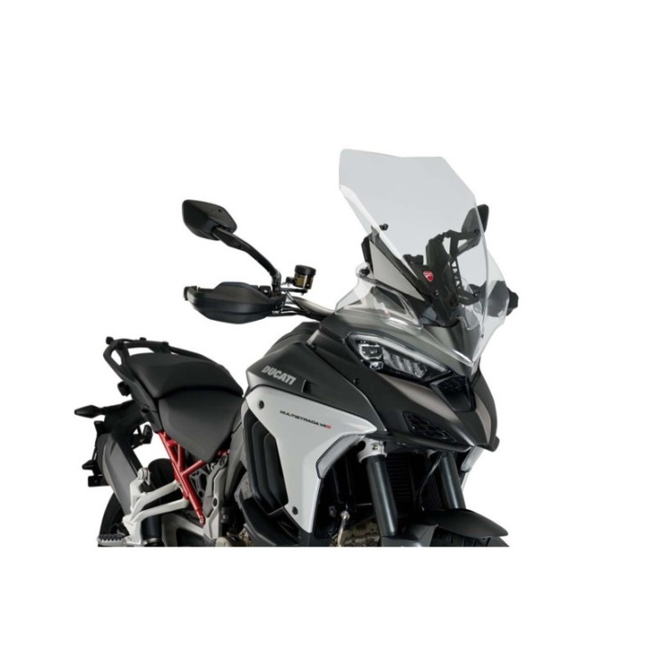 PUIG TOURING SCREEN DUCATI MULTISTRADA V4 RALLY 21-24 TRANSPARENT