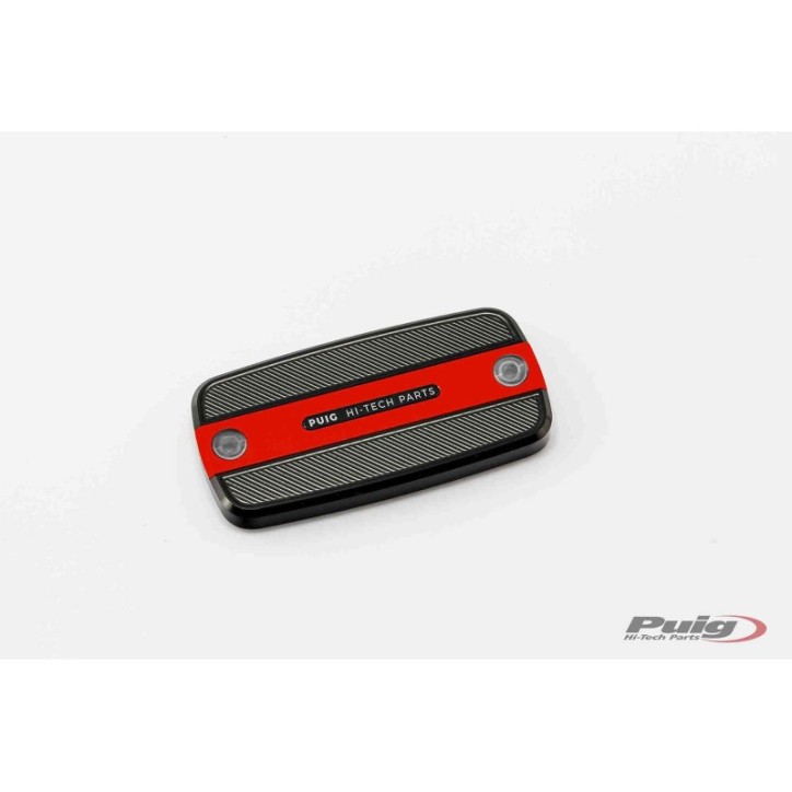 TAPON DEPOSITO DELANTERO PUIG PARA LIQUIDO DE EMBRAGUE HONDA XL750 TRANSALP 23-24 ROJO