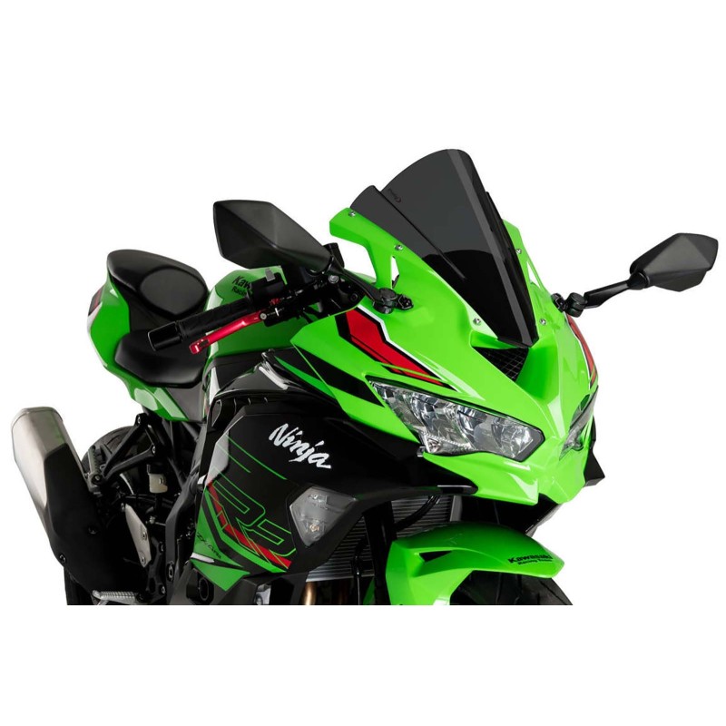 PUIG PAREBRISE Z-RACING KAWASAKI ZX-4R NINJA 2024 FUMEE FONCE