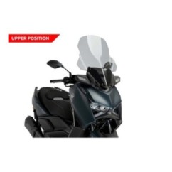 PUIG CUPOLINO V-TECH LINE TOURING PER YAMAHA X-MAX 125 ANNO 23-24 COLORE FUME SCURO