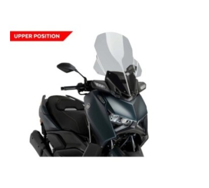 PUIG CUPOLINO V-TECH LINE TOURING PER YAMAHA X-MAX 125 ANNO 23-24 COLORE FUME SCURO