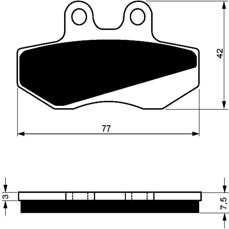 GOLDFREN SINTERBREMSBELZGE VERMISCHUNG MIT AJP 125 PR4 ENDURO 04-07-ANGEBOT