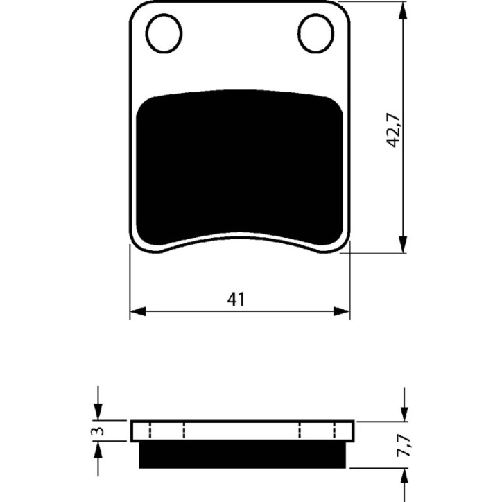 GOLDFREN SINTERED BRAKE PADS AD BRANSON COMPOUND 125 BS SNOOKER/BS BOULEVARD 08-OFFER