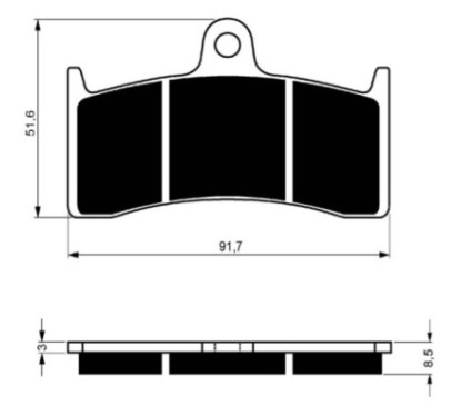 GOLDFREN SINTERED BRAKE PADS BUELL COMPOUND S1 LIGHTNING S3 THUNDERBOLT 98-02-OFFER