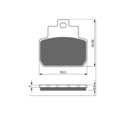 GOLDFREN SINTERED BRAKE PADS COMPOUND FOR PIAGGIO BEVERLY EURO 3 500 06--OFFER