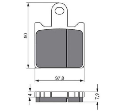 GOLDFREN SINTERBREMSBELZGE GP6 COMPOUND KAWASAKI 1000 Z B7F,B8F 07-08-ANGEBOT