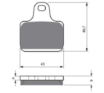 GOLDFREN SINTERED BRAKE PADS GP6 COMPOUND MV AGUSTA 1078 F4 CC CLAUDIO CASTIGLIONI 07-08-OFFER