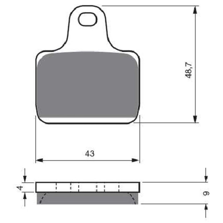 GOLDFREN SINTERED BRAKE PADS GP6 COMPOUND MV AGUSTA 1078 F4 CC CLAUDIO CASTIGLIONI 07-08-OFFER