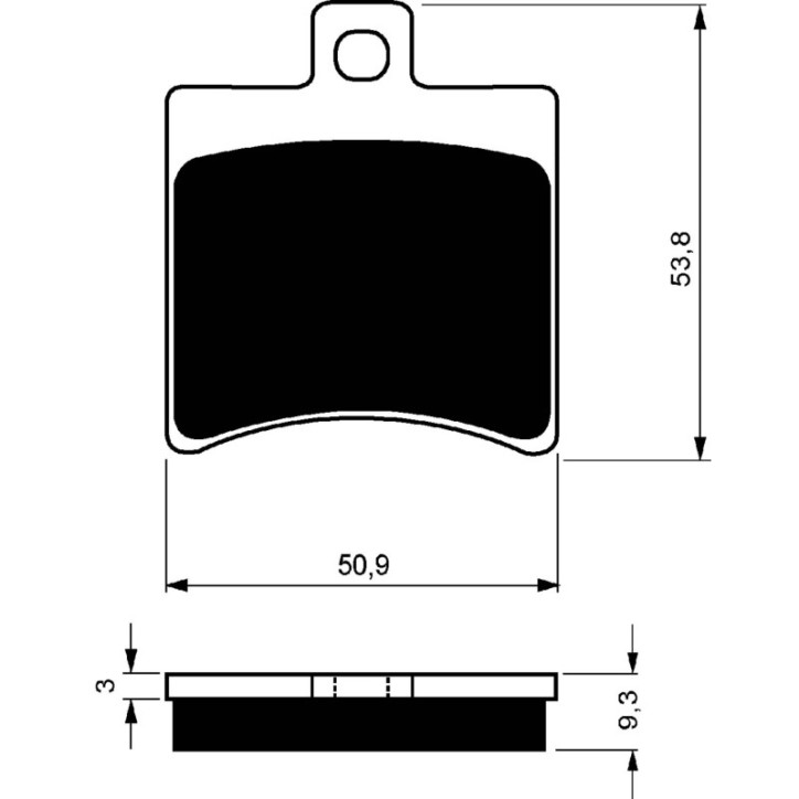 PASTILLAS DE FRENO SINTERIZADAS GOLDFREN S3 COMPUESTO APRILIA 125 ATLANTIC 03-10-OFERTA