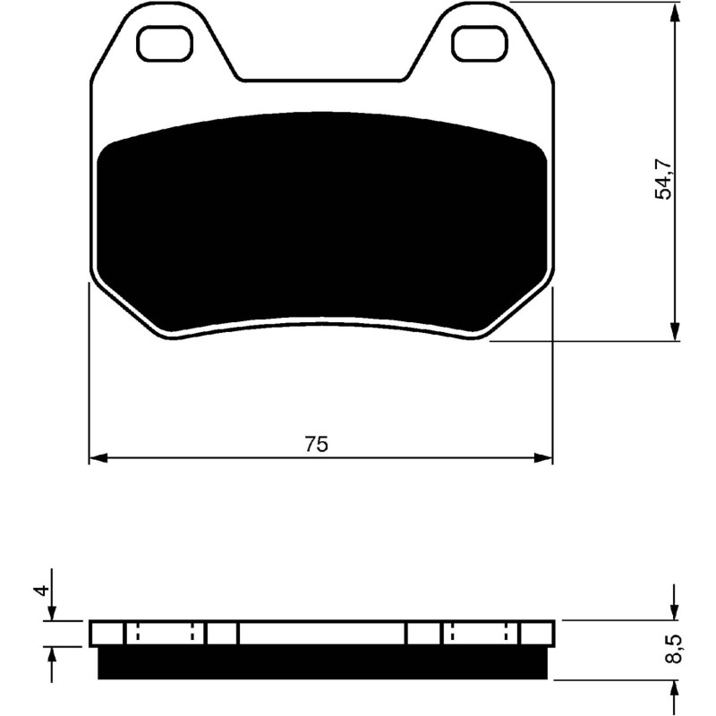 PASTILLAS DE FRENO SINTERIZADAS GOLDFREN S3 COMPUESTAS BMW 1200 K LT 97-01-OFERTA