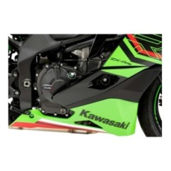 PROTECTION CARTER MOTEUR PUIG TRACK POUR KAWASAKI ZX-4R NINJA 2024 CHAMPIONNAT NOIR