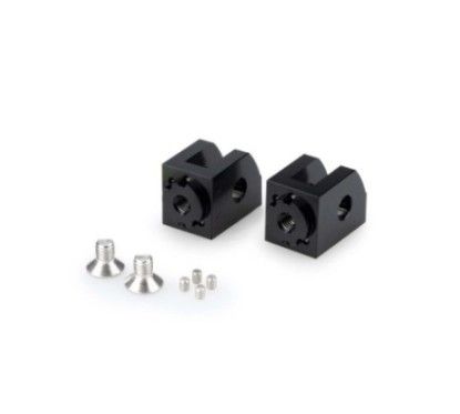 Puig verstellbare Fahrerfussrastenadapter fur Yamaha MT 10 SP 17 21 schwarz