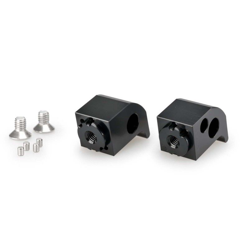 puig adapters adjustable passenger pegs yamaha tracer 7 21 25 black