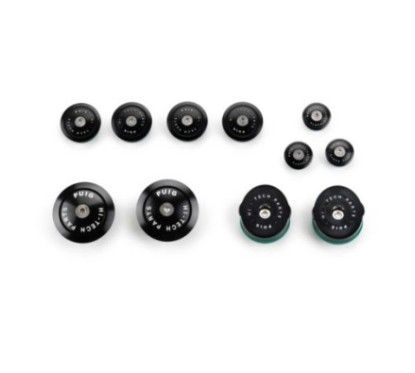 puig aluminum frame caps for bmw r1200 gs adventure exclusive rallye 17 18 black