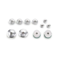 PUIG ALUMINUM FRAME CAPS BMW R1200 GS ADVENTURE 13-16 SILVER