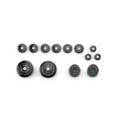 Caches de cadre en aluminium Puig pour BMW R1250 R 18-24, noir