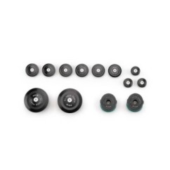 PUIG ALUMINUM FRAME CAPS BMW R1250 R 18-23 BLACK