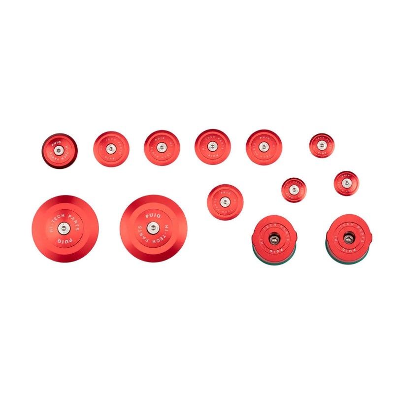 puig aluminum frame caps for bmw r1250 r 18 24 red
