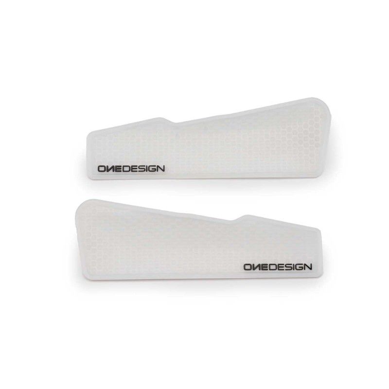 Autocollant lateral de reservoir Puig specifique pour BMW F750 GS 18-24 transparent
