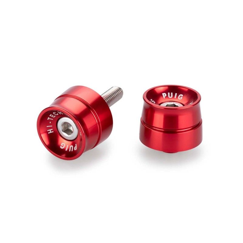 puig bar ends mod speed for yamaha mt 09 tracer 15 17 red