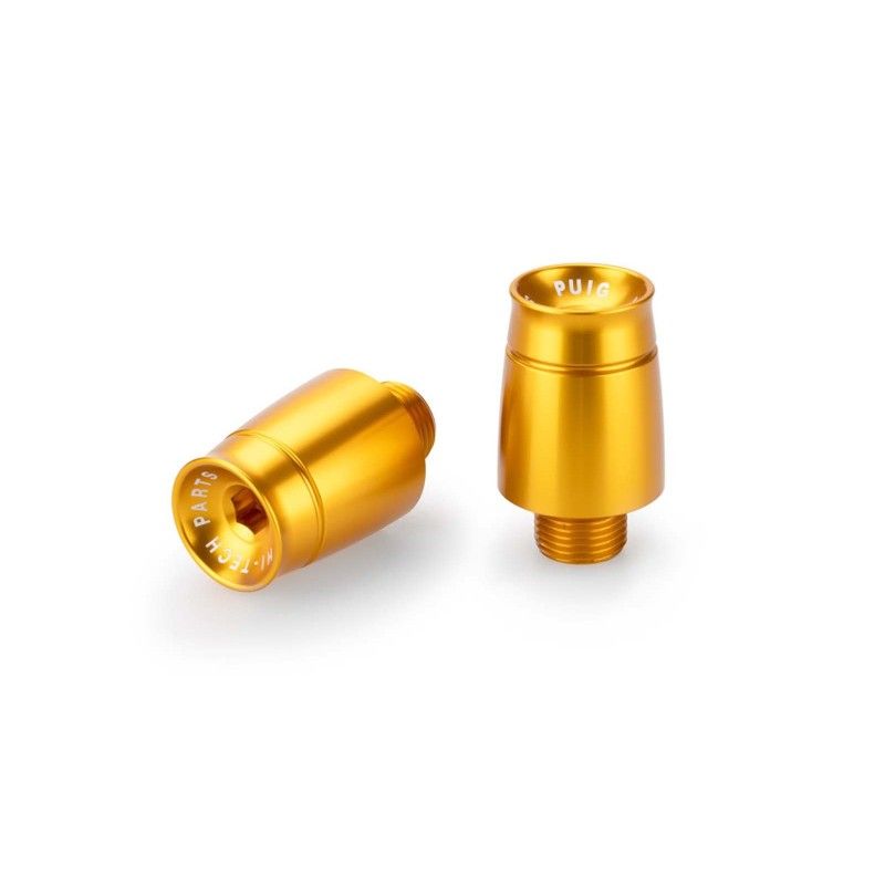 Embouts de guidon Puig Mod Sport pour Aprilia RSV4 Factory 2021/2024 Or