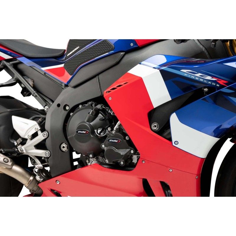 Protection moteur Puig Track pour Honda CBR1000RR R Fireblade SP 2020/25 Championship Noir