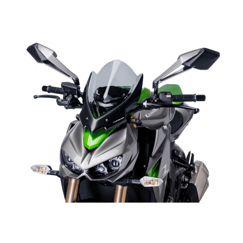 PUIG CARENABRIS NAKED NG TOURING KAWASAKI Z1000 R EDITION 17-20 HUMO CLARO