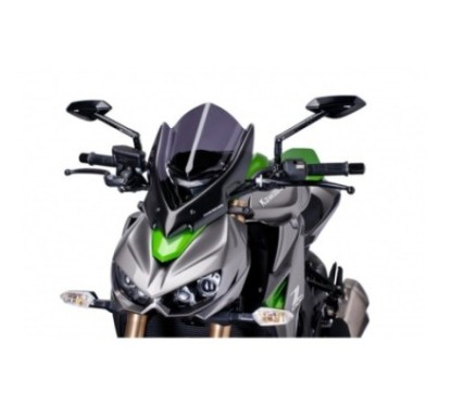 PUIG CARENABRIS NAKED NG TOURING KAWASAKI Z1000 R EDITION 17-20 HUMO OSCURO