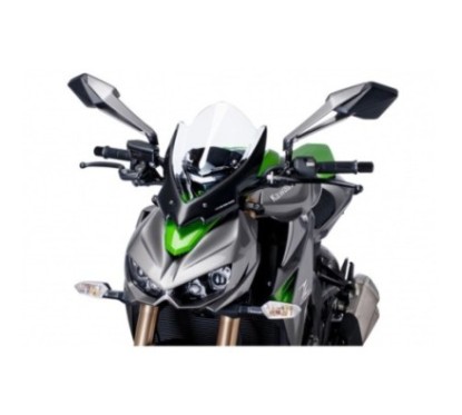 PUIG CARENABRIS NAKED N.G. TOURING KAWASAKI Z1000 R EDITION 17-20 TRANSPARENTE