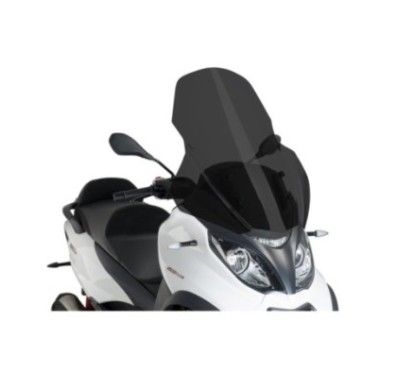 Puig Windschutzscheibe V Tech Line Touring fur Piaggio MP3 350 19 21 dunkel getont