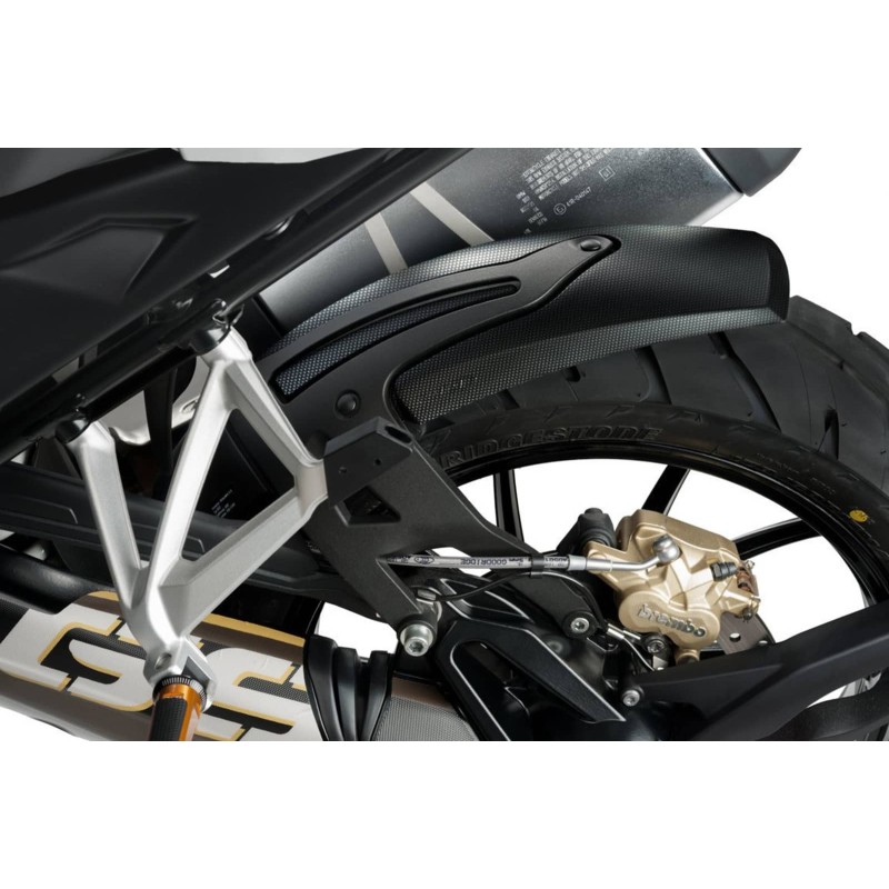 PUIG HECKKOTFLUGEL BMW R1250 GS TRIPLE BLACK 21-23 CARBON LOOK