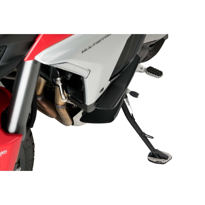 PUIG STAND EXTENSION WITH STANDARD SUSPENSION DUCATI MULTISTRADA V4 21-24 BLACK