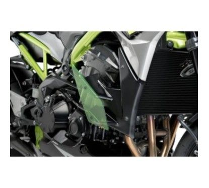 Aleron lateral Puig Downforce Naked Kawasaki Z900 2024 Verde
