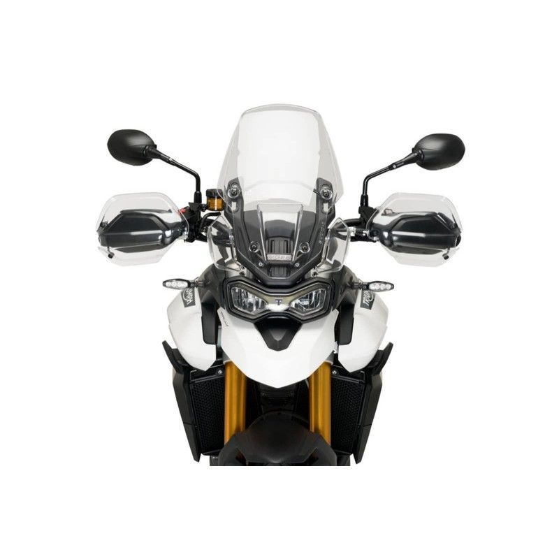 Extension de guardamanos Puig para Triumph Tiger 850 Sport 2020/24 transparente