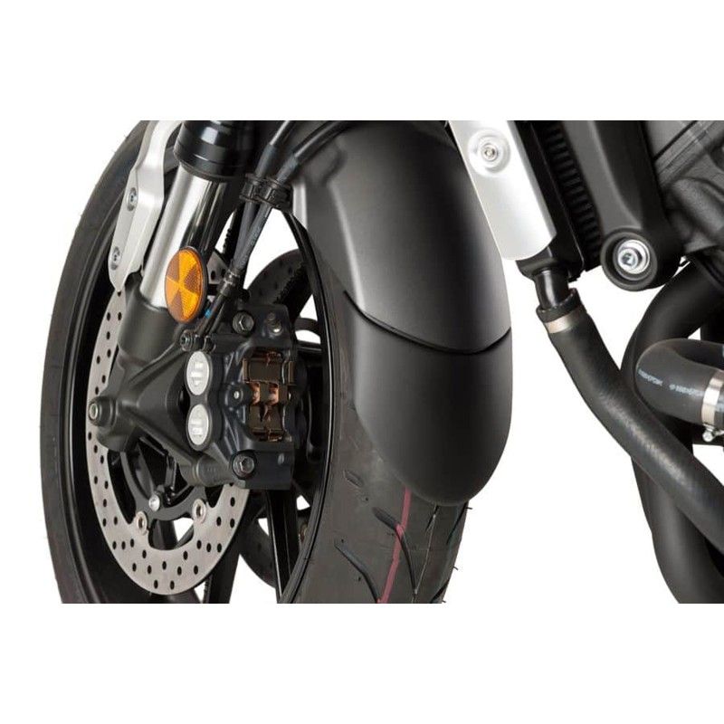 puig front fender extension triumph tiger 900 gt pro 20 25 black