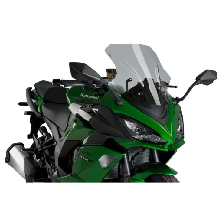 ECRAN PUIG RACING KAWASAKI Z1000SX TOURER 11-16 FUME CLAIR