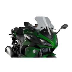 puig racing windshield for kawasaki z1000sx 11 16 light smoke