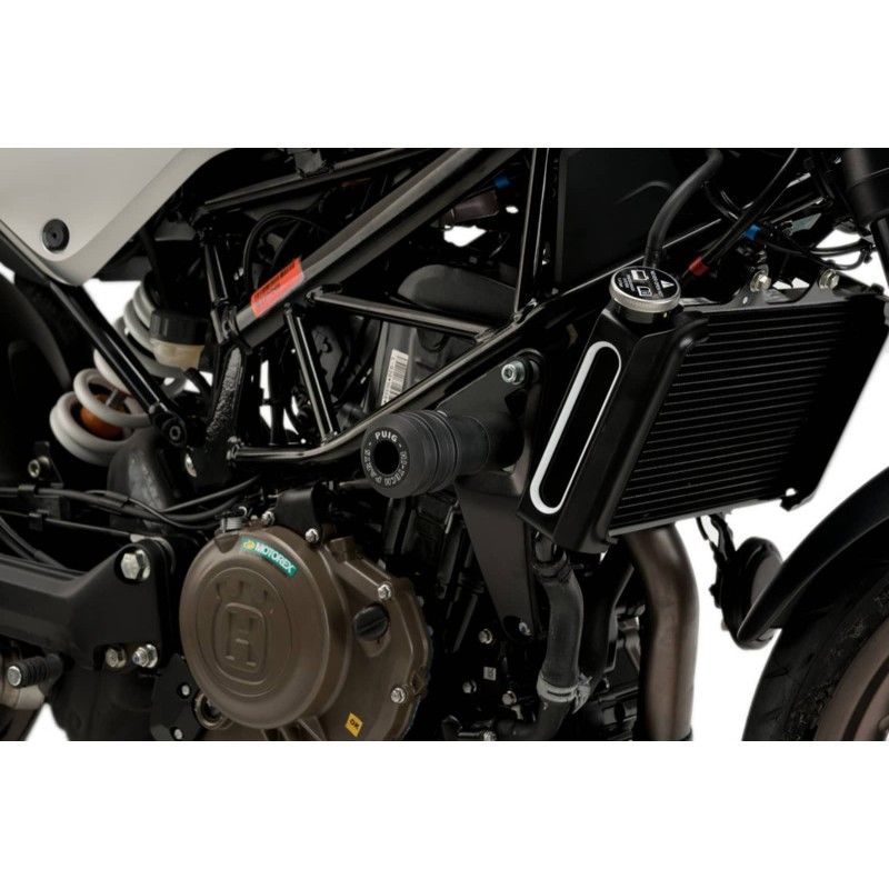 puig vintage mod frame sliders 20 for husqvarna svartpilen 125 21 23 black