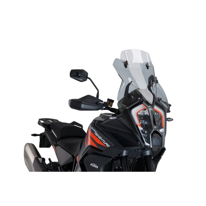 puig windshield touring visor for ktm 1290 rs super adventure 21 24 light smoke