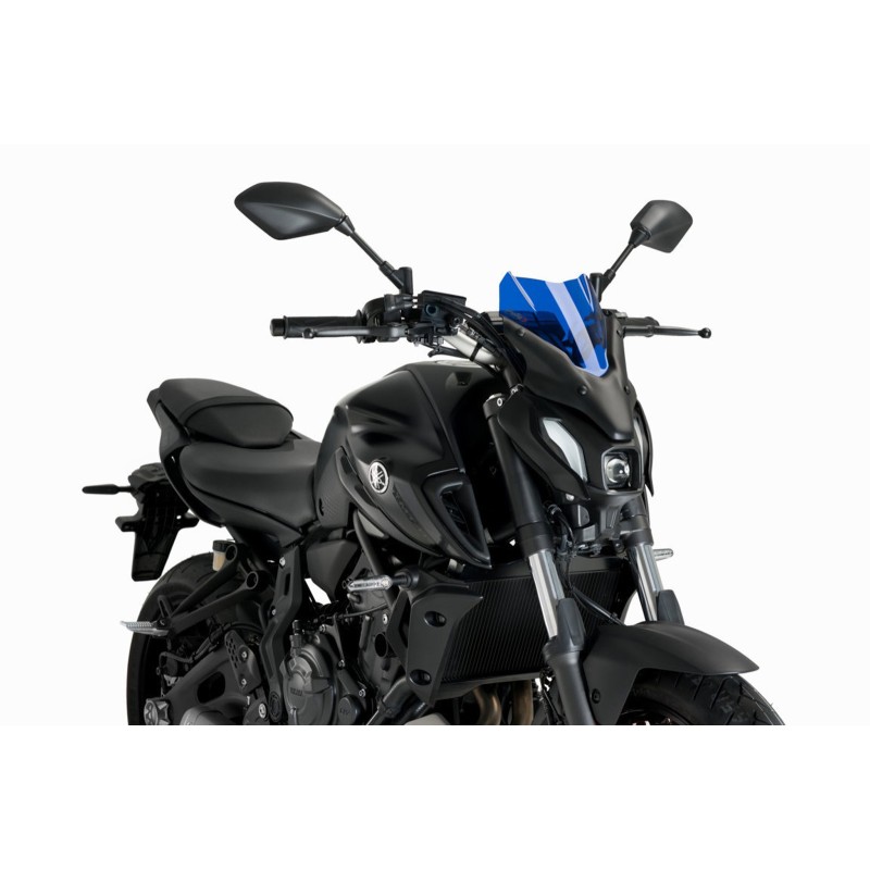 PANTALLA PUIG NAKED NG SPORT YAMAHA MT-07 PURE 23-24 AZUL