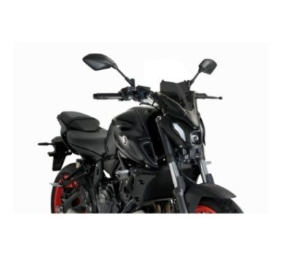 PANTALLA PUIG NAKED NG SPORT YAMAHA MT-07 PURE 23-24 HUMO OSCURO