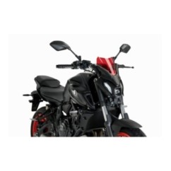 PARE-BRISE PUIG NAKED NG SPORT POUR YAMAHA MT-07 21-22 ROUGE
