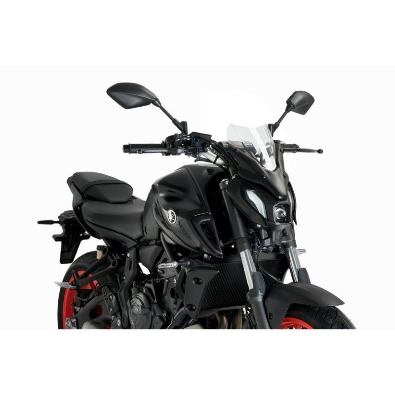 puig naked ng sport screen for yamaha mt 07 pure 23 24 transparent