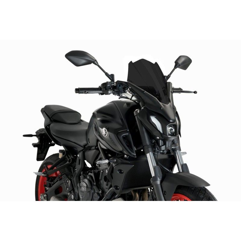 Cupula Puig Naked NG Touring para Yamaha MT 07 2021 2025 ahumada oscura