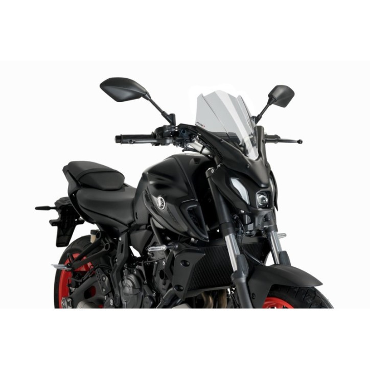 PUIG CUPOLINO NAKED N.G. TOURING YAMAHA MT-07 PURE 23-24 FUME CHIARO