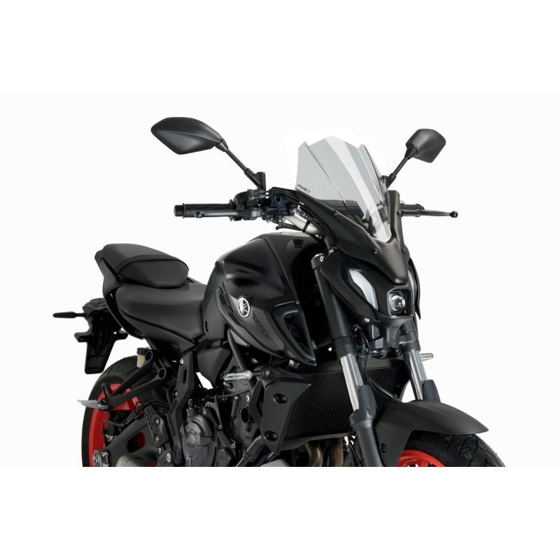 Cupula Puig Naked NG Touring para Yamaha MT 07 2021 2025 ahumada clara
